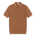AirKnit Pointelle Textured Knit Summer Polo